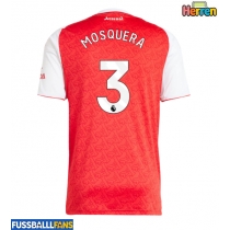 Arsenal Cristhian Mosquera #3 Heimtrikot 2025-26 Kurzarm